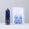 Natural Healing Crystal Quartz Arts Tolv konstellationer Enkel spetsiga sex prisma Set Chakra Reiki Original Stone Polished Handicraft ZZ