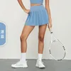 Aktywne spodenki plisowana sukienka jogi badmintton tenisowa spódnica zintegrowana zintegrowana fitness sportowy sport