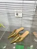 Sandals 2024 Flat Slippers Woman Genuine Leather Low-heeled Pointed Mules Sexy Summer Mujer Slides Crocodile Stripe