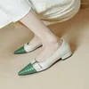 Dress Shoes 9 Years Old Shop Comfortable Genuine Leather Women Heels Color Mosaic Fashion Sexy Birthday Party High Heel