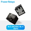 5ps Power Relay SLC-05VDC-SL-A SLC-12VDC-SL-A SLC-24VDC-SL-A 5V 12VDC 24VDC 4PIN Relay For Head Light Air Conditioner Original