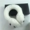 2024ss protetores de orelha clássico inverno earmuffs feminino coelho velo marca moda designer quente pelúcia