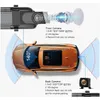 Akcesoria samochodowe GPS 10-calowe 4G lusterka tylnego ADAS 1080p Dual obiektyw Nagrywacze wideo G-czujnik nawigat