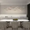 Pendant Lamps Modern Circle LED Lights For Dining Room Kitchen Lighting Decor Lustre Chandelier Lamp Indoor Bar Hanging Fixture