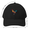 Ball Caps Kauai Chicken Sticker Baseball Cap Vizier Schuim Feesthoed Cosplay Rave Dames Heren