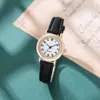 Instagram Super Fire Academy Style Watch Women's Fine Belt Small Dial Student Exam Temperament Simple Art and Compact