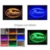 Sinal de néon led b122 serviço de motocicleta cerveja bar pub luz entrega luzes iluminação feriado dhofq