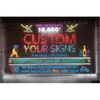 LED Neon Sign True Color - Anpassad 3D -gravering Ljusdesign Partihandel Rappleveranslampor Belysningsholiday DHV7W