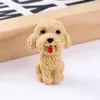 Eraser 36 PCS Söt Teddy Puppy Eraser Cartoon Simulation Dog kan infoga penna Eraser Children's Sports Prize Kawaii Stationery