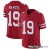 Camisas de futebol 2021 Homens Mulheres San Francisco''49ers''Jersey 85 George Kittle 97 Nick Bosa 10 Jimmy Garoppolo Preto 19 Deebo Samuel