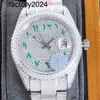 Ap Watch Diamond Moissanit Iced Out kann den Test bestehen, vollständig mechanisch für Herren, 40 mm, mit diamantbesetztem Stahlarmband für Damenmode, wasserdicht, Montre de L