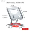 Tablet PC-standaard Desktopstandaard 360 graden draaibaar Mobiele telefoon Hefbaar Opvouwbaar Materiaal van aluminiumlegering Voor iPad iPhone Samsung YQ240125