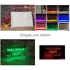 Led Neon Sign B28 Welcome Miller Time Happy Hour 2 Size Bar Signhome Decor Shop Crafts Drop Delivery Lights Lighting Holiday Dhc0J