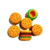 Hamburger Shape Wax Container Silicone Jar 5 ml Silikonbehållare Matkvalitet Jar Oilhållare för förångare DAB Tool Storage ZZ