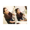 Scarves 20 Colors New Winter Infinity Scarfs Knitted Cowl Neck Ring Long Scarf Warm Neckerchief 2 Circle 10Pcs Shipment Drop Delivery Dhper