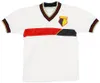 1985 1988ホームレトロサッカージャージ85 86 88ワトフォスアウェイクラシックサッカーシャツ