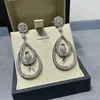 Collana Orecchini Set Estate Gioielli di moda di alta qualità Animali da donna Delicati orecchini a clip per uccelli Accessori pendenti rotondi