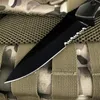 BM 140BK Tactical knife 154 Blade Aluminium alloy Handle Fishing Diving Straight Knife Outdoor Camping Hunting Knives + Sheath 3 Styles