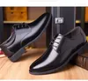 Scarpe eleganti da uomo in pelle PU Suola in gomma di grandi dimensioni per ufficio affari appartamenti moda matrimonio lusso primavera autunno