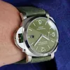 Panerais Automático 2024 Pena Totalmente Pangdahai Importado Movimento Mecânico 42mm Série Stealth Relógio De Vidro De Metal