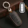 Housse de clé de voiture en cuir véritable, pour Geely Atlas Boyue NL3 EX7 SUV GT GC9 Emgrand X7 Borui, coque de porte-clés, étui porte-clés
