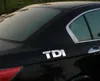 Decal Reflective Turbo Direct Injection för VW Golf Jetta Passat MK4 MK5 MK6 CAR Sticker 3D Metal Emblem Badge TDI LOGO