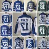 Film CCM Vintage Hockey sur glace 17 Wayne Simmonds Maillots 16 Darcy Tucker 31 Grant Fuhr 64 Stanleycup Hommes Maillot de broderie Blanc Bleu Gr 71