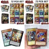 Kortspel 72st Yuh Holographic Letter In English Dark Magician Girl Girl Blue Eyes Collection Yu Gi Oh XYZ MONSTER TRADING GAME DROP DE DH0RZ