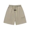 Мужские шорты Essientials Shorts Men For Men Short Mens Designer расслабленная свободная буква длина колена Ess Man Summer Fashion Shishstring P x3fk