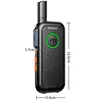 Walkie Talkie 2 PCS Pack El Construction Site Civil Micro Tra Thin Wireless Handheld Outdoor High Power Mini 5 km 10 km Drop Delivery El Otdav