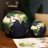 A new 17cm/27cm simulation of the Earth Moon Sun and Mars spheres plush toy pillow star doll room decoration children's birthday gift 240124