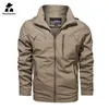 Giacche da uomo Autunno Uomo Outdoor Giacche antivento Giacca a vento con cappuccio Cappotto Camping Pesca Tattico Militare Maschile Giacca casual traspirante 5XL J240125