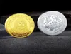 Whole Santa Claus ing Coin Collectible Gold Plated Souvenir Coin North Pole Collection Gift Merry Christmas Commemorative Coin8265624