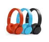 Nouveaux écouteurs sans fil Solo Pro Écouteurs Bluetooth Casque d'écoute Deep Bass Écouteurs pliables avec support de boîte de vente au détail Fenêtre pop-up pour iPhone et Samsung
