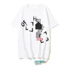 Sommer Offes T-Shirt Männer Designer T-Shirt Herren T-Shirt Offs Shirt Mode Hip Hop Marke reine Baumwolle atmungsaktiv Sommer lose Sport Top Mann T-Shirts weißes T-Shirt