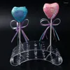 Tablice 2 szt. Holllipop Holder Stand Stand Acryl Clear Candy na wesele Deser urodzinowy