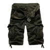 Men's Shorts US Size 2023 New Camouflage Loose Cargo Shorts Men Cool Summer Military Camo Short Pants Homme Cargo Shorts (Without Belt) J240124