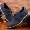 Sapatos de vestido masculinos de couro fosco placa casual multi-cor camurça moda tendência grande tamanho único