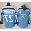 Mens Vintage 11 Saku Koivu 1998 Takım Finlandiya Hokey Formaları Suomi 27 Teppo Numminen 8 Teemu Selanne Açık Mavi Jersey M-X 70