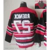 Movie CCM Vintage Ice Hockey 27 Сшитые трикотажные изделия Джереми Реника 35 Тони Эспозито 88 Патрик Кейн 30 Эд Белфур 28 Черная майка Стива Лармера 34