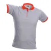 Polos masculinos 2024 verão polo camisa individual empresa personalizado log bordado impressão e lapela feminina manga curta atacado