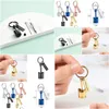 Keychains & Lanyards Part Cremation Urn Keychain For Ashes Mens Motor Piston Keepsake Memorial Jewelry Dad Drop Delivery Fashion Acce Dhdaa