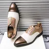Haute qualité marque couture Design à la mode classique pointu chaussures en cuir pour hommes chaussures plates mocassins pour hommes bureau d'affaires 240118