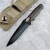 BM 140 140BK NIMRAVUS TAKTICAL STIONY BARDE KNIFE 4.5 '' PLAIL BRODE Aluminiowe uchwyty z osłoną Outdoor Hunting Defenvival Nóż EDC narzędzie 15600 535 533