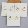 Desginer kendras scotts Jewelry Peach Heart Earrings and Earrings with Multi Color Selection