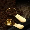 Measuring Tools Stainless Steel Spoon Coffee Powder Scoop 15ml/30m Kitchen Roasting Tool Bean