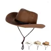 Basker manliga fedora halm hatt uv skydd sommar sol hattar mans handgjorda raffia trilby cap strand semester resor b-8049