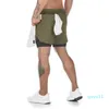 Мужские шорты с несколькими карманами, спортивные шорты для фитнеса, повседневные узкие шорты на подкладке для пляжных тренировок
