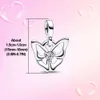 2024 Summer New Me Hamsa Hand Mini Dangle Charm Link Armband eller Hoop örhängen Skullhänge för halsband kvinnlig gåva
