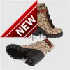 2024 Wool Ankle Boot Ebony Women Boots Lug Soled Heeled Booties Gold-toned Eyelets Brand Boots Winter Warm Shoes Oxfords Shoe